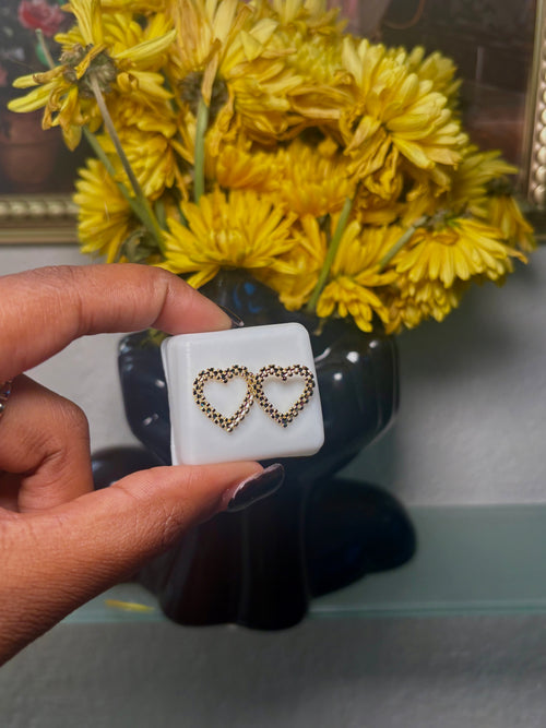 Heart Shaped Rolex Studs